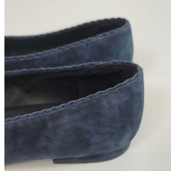 Eileen Fisher Posy Flats in Midnight Suede, sz 9 - Picture 5 of 15